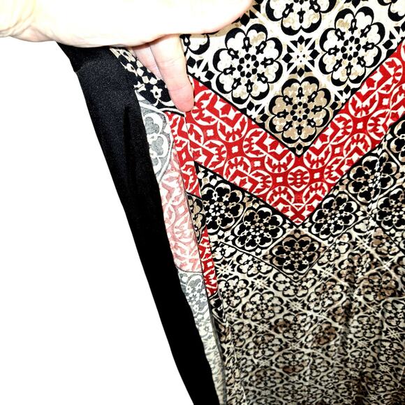 Be Be Small Hi Slits Women's Short Sleeve Maxi BOHO Sun Dress Miss Size 4 6 S - Picture 6 of 8